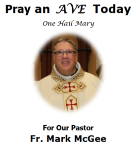 Pray an AVE today
